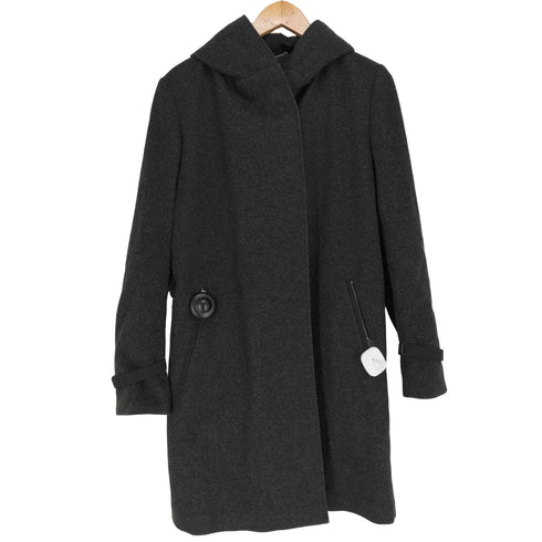 ウィークエンドマックスマーラ Weekend Max Mara ジップフードウールコート レディース 42