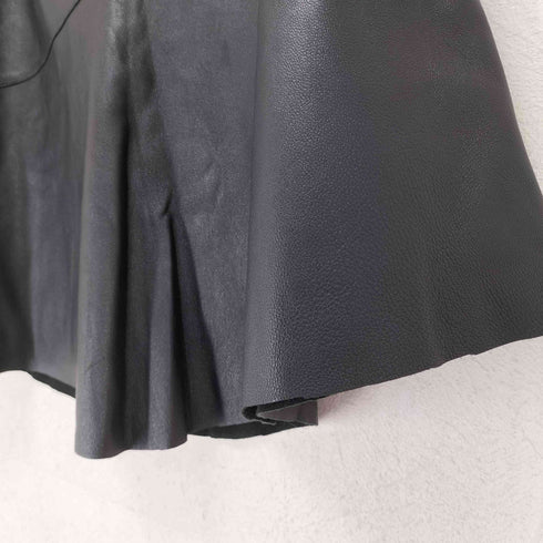 ジャンポールゴルチエフェム Jean Paul GAULTIER FEMME 90S 切替ラムレザー台形スカート レディース 40