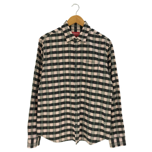 シュプリーム Supreme Checker Plaid Flannel shirt チェック柄 フランネルシャツ メンズ import:M