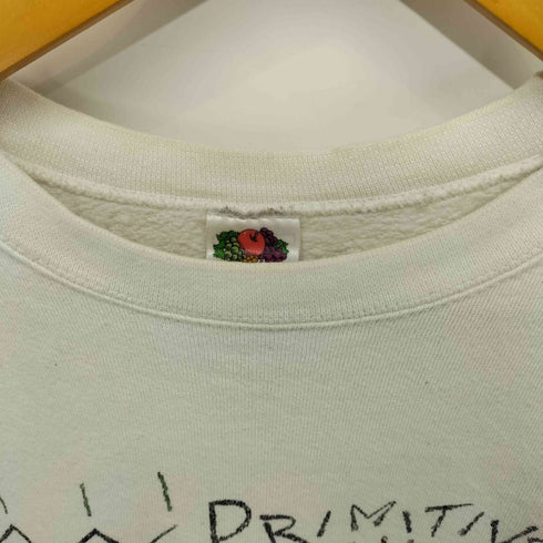 フルーツオブザルーム FRUIT OF THE LOOM 90-00S プリント L/S クルーネックスウェット メンズ import:XL