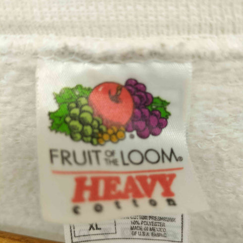 フルーツオブザルーム FRUIT OF THE LOOM 90-00S プリント L/S クルーネックスウェット メンズ import:XL