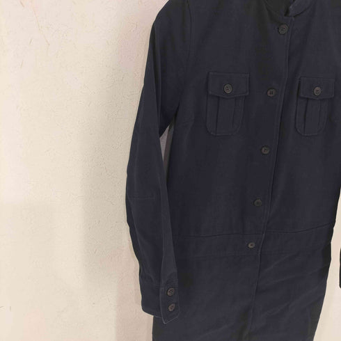 アーペーセー A.P.C. エポレット コットンウールツイル シャツワンピース レディース JPN:36