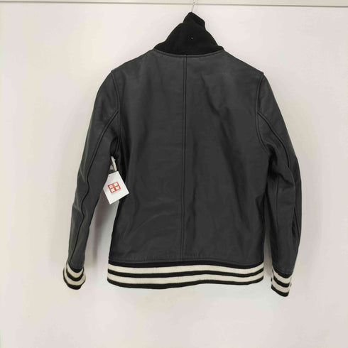 リューグーレザーズ Liugoo Leathers カウレザースタジャン メンズ JPN:M