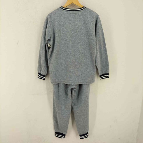 ポロラルフローレン POLO RALPH LAUREN スモールポニー刺繍 リブボーダー霜降りスウェット セットアップ レディース L / L