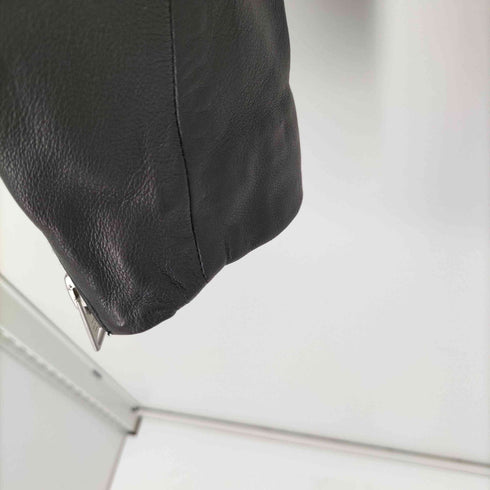 オールセインツ ALLSAINTS ELLIS BIKER ラムレザーライダースジャケット レディース DE:32