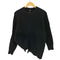 オズモーシス OSMOSIS 24AW アシンメトリーニットプルオーバー レディース ONE SIZE