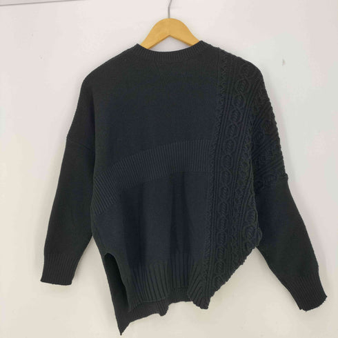 オズモーシス OSMOSIS 24AW アシンメトリーニットプルオーバー レディース ONE SIZE