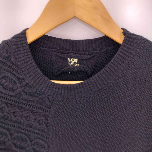 オズモーシス OSMOSIS 24AW アシンメトリーニットプルオーバー レディース ONE SIZE