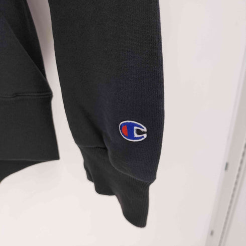 チャンピオン Champion 90S 前Vガゼット L/S スウェット ブラック メンズ JPN:XL