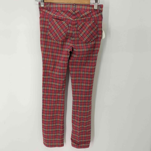 バーバリーロンドン BURBERRY LONDON チェック ストレートパンツ レディース 36