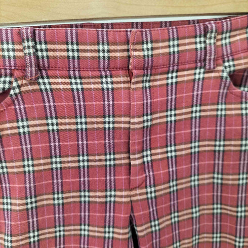 バーバリーロンドン BURBERRY LONDON チェック ストレートパンツ レディース 36