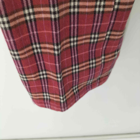 バーバリーロンドン BURBERRY LONDON チェック ストレートパンツ レディース 36