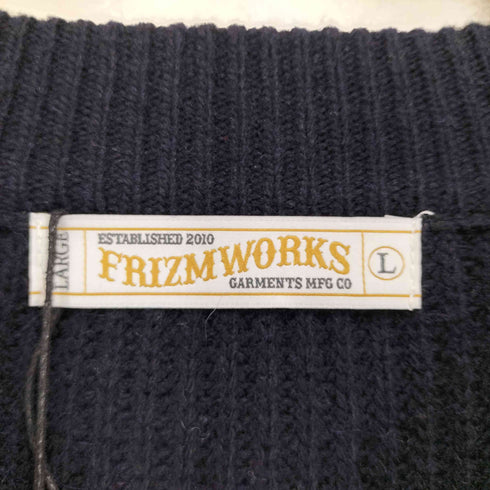 FRIZMWORKS WOOL DECK ZIPUP CARDIGAN casual メンズ JPN:L