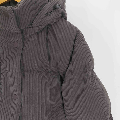 ジーユー GU 24AW ヒート パデッド コーデュロイ ブルゾン レディース JPN:M