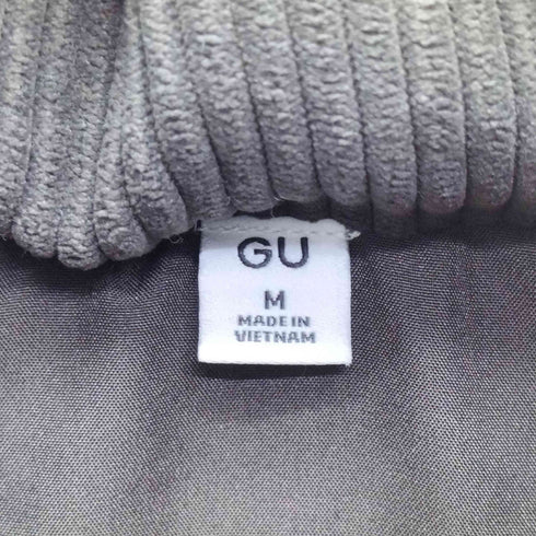 ジーユー GU 24AW ヒート パデッド コーデュロイ ブルゾン レディース JPN:M