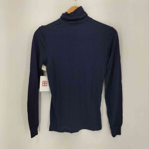 シュミーズラコステ CHEMISE LACOSTE ウール100% L/S タートルネックニット レディース JPN:2