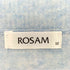 ROSAM 凹凸ストライプ ミックスカラー ボートネック カシミヤ リブ ニット レディース JPN:M