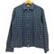 コムデギャルソンオム COMME des GARCONS HOMME AD2000 00AW 田中啓一デザイン 製品染 チェック柄ウールスウィングトップ メンズ