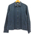 コムデギャルソンオム COMME des GARCONS HOMME AD2000 00AW 田中啓一デザイン 製品染 チェック柄ウールスウィングトップ メンズ