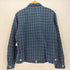 コムデギャルソンオム COMME des GARCONS HOMME AD2000 00AW 田中啓一デザイン 製品染 チェック柄ウールスウィングトップ メンズ