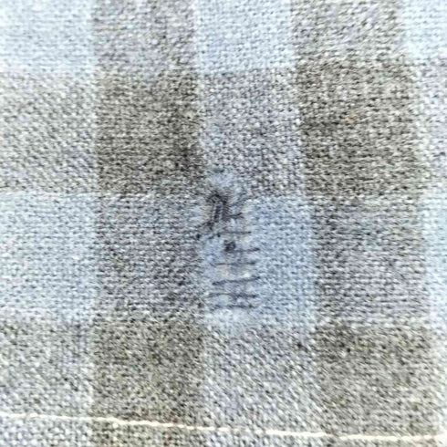 コムデギャルソンオム COMME des GARCONS HOMME AD2000 00AW 田中啓一デザイン 製品染 チェック柄ウールスウィングトップ メンズ
