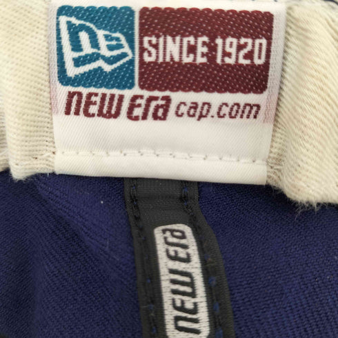 ニューエラ NEW ERA 刺繍タグ ベースボールチームロゴ 6パネルキャップ メンズ