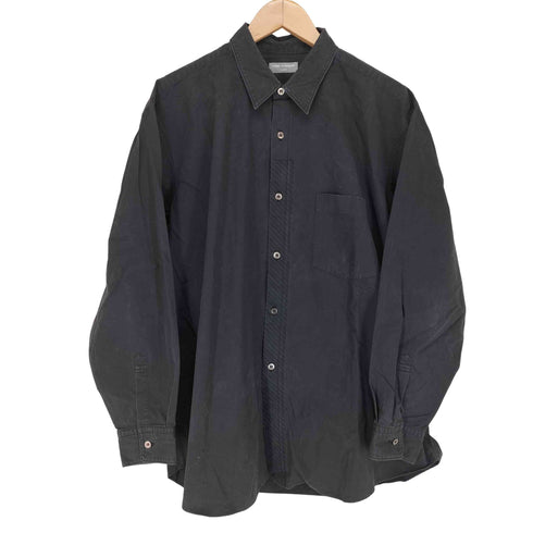 コムデギャルソンオム COMME des GARCONS HOMME AD1997 97AW 前立て切替オーバーサイズコットンシャツ メンズ