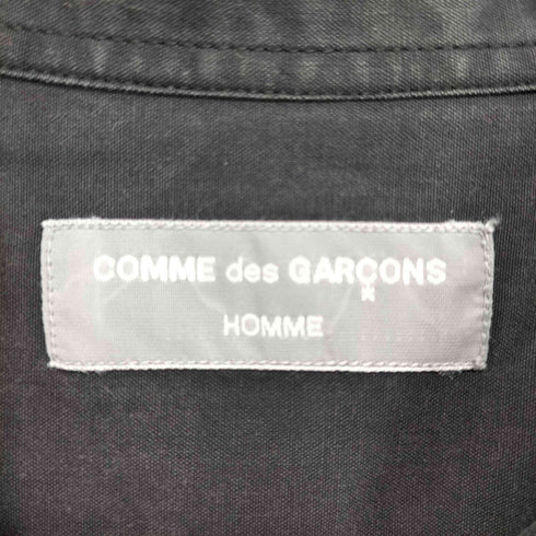 コムデギャルソンオム COMME des GARCONS HOMME AD1997 97AW 前立て切替オーバーサイズコットンシャツ メンズ