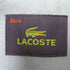 ラコステ LACOSTE 裏地 キルティング ロゴ サガラ ワッペン アーム カウレザー ウール スタジャン メンズ 50/4
