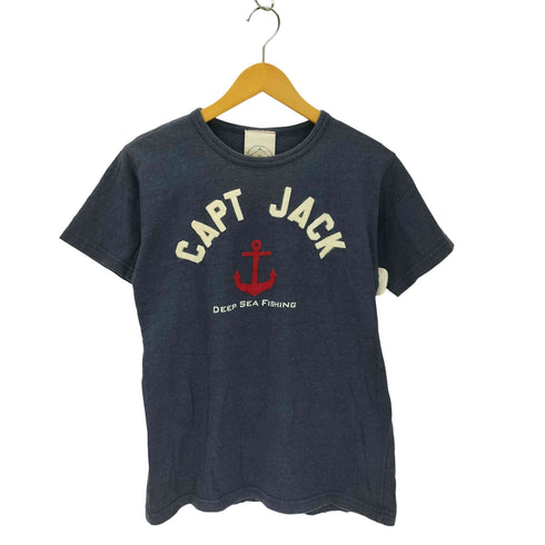 LEFT FIELD USA製アンカーデザインTシャツ メンズ JPN:S