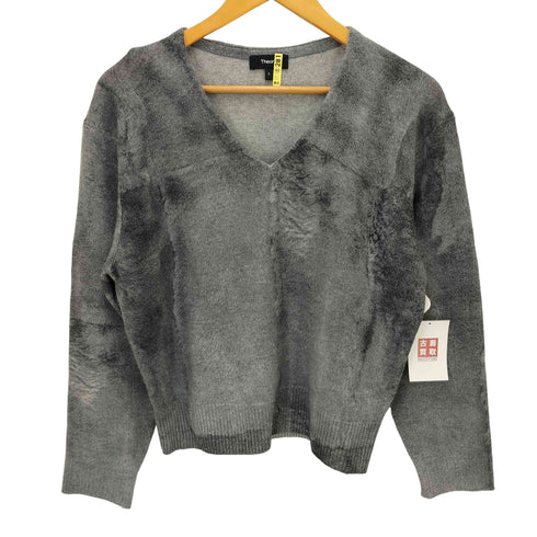 セオリー theory 23AW Felted Wool Cash OS Vneck PRTVネックニット レディース JPN:S