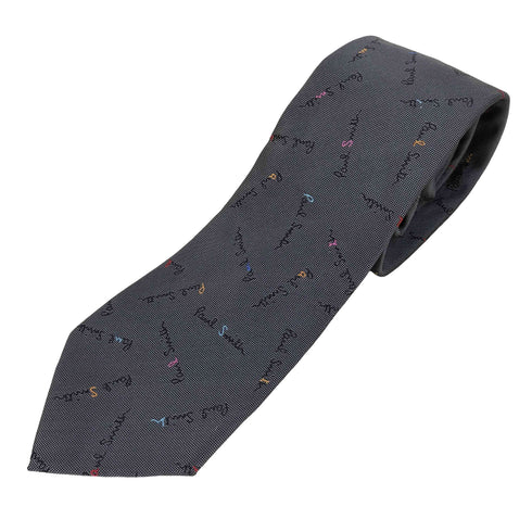 ポールスミス Paul Smith ポップスペルロゴ シルク ネクタイ メンズ