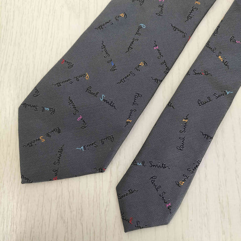 ポールスミス Paul Smith ポップスペルロゴ シルク ネクタイ メンズ