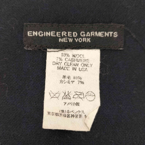 エンジニアードガーメンツ Engineered Garments カシミヤウールストール メンズ ONE SIZE