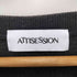 ATTISESSION ブリーチ Vネック スウェット レディース FREE