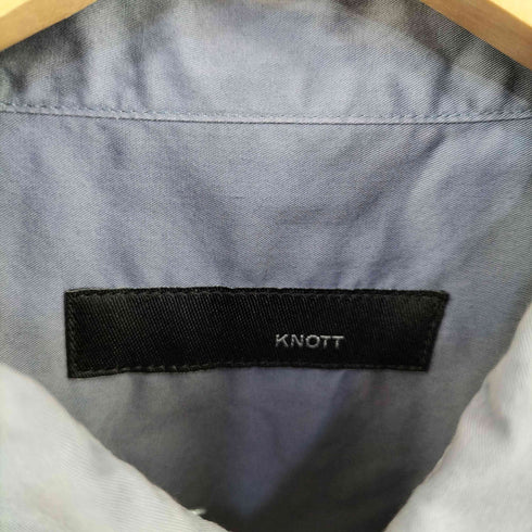 ノット KNOTT 両ポケ コットンポリ半袖シャツ メンズ JPN:0