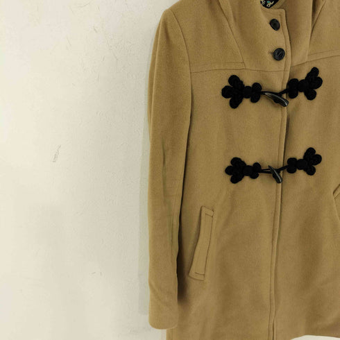 ヴィヴィアンタム VIVIENNE TAM 00s 裏地花柄 チャイナデザインボタン ダッフルコート レディース JPN:1