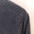 ATTISESSION 24AW ベロア ボーダー ポロシャツ レディース FREE