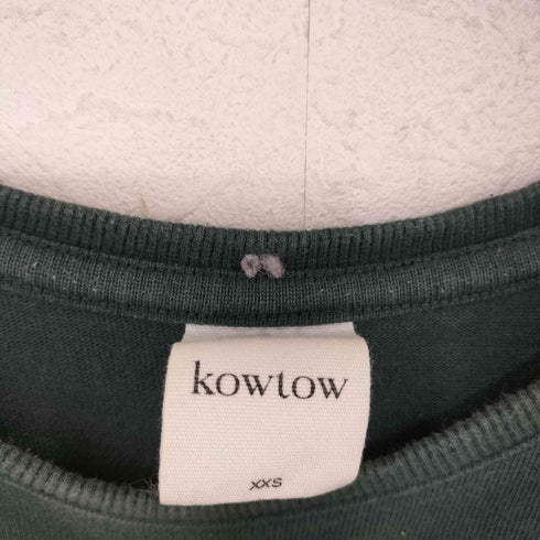 kowtow インド製 コットン ノースリーブワンピース レディース XXS