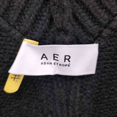 アダムエロペ Adam et Rope バックVネックニットプルオーバー レディース FREE