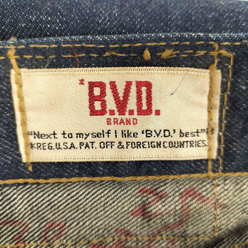 ビーブイディー B.V.D ベルボトム デニムパンツ talonジップ メンズ W30 L31