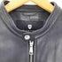 ブラックレーベルクレストブリッジ BLACK LABEL CRESTBRIDGE ダブルジップラムレザーライダースジャケット メンズ JPN:M