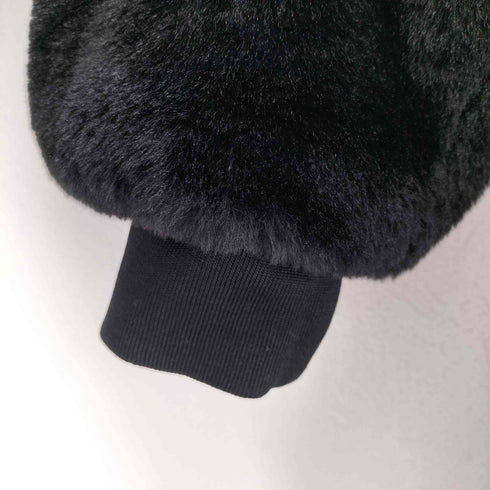 Laseti フェイクファーフーデッドコート メンズ XL
