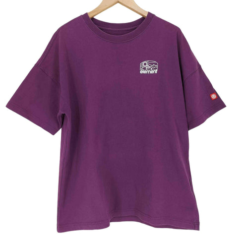 エレメント ELEMENT 両面プリントクルーネックTシャツ メンズ JPN:M