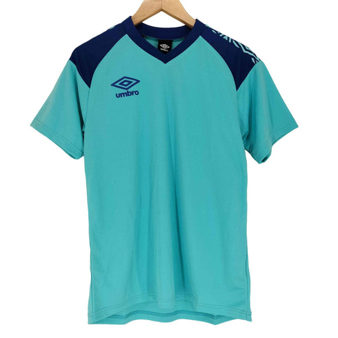 アンブロ UMBRO ダブルダイヤモンドプリントVネックTシャツ メンズ JPN:M