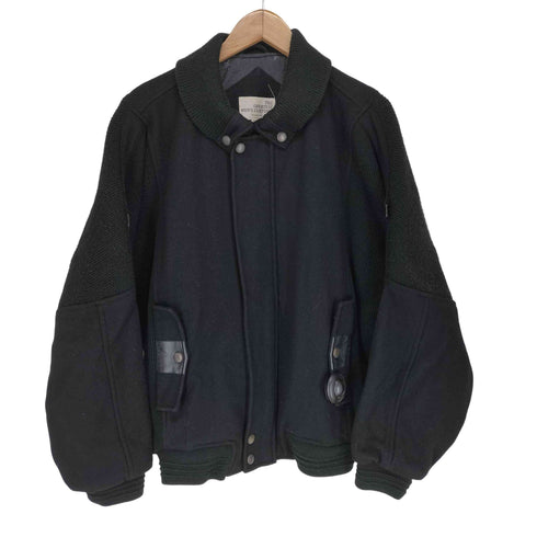 LAVAT リブニット切替メルトンスタジャン メンズ M