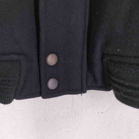 LAVAT リブニット切替メルトンスタジャン メンズ M