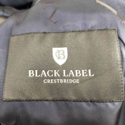 ブラックレーベルクレストブリッジ BLACK LABEL CRESTBRIDGE ウールチェック柄3ピーステーラードジャケットセットアップ MIYUKIKEORI メンズ 96-84-175