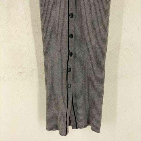 ティーバイアレキサンダーワン T by Alexander Wang ボタンデザイン リブニット ノースリーブワンピース レディース import:S