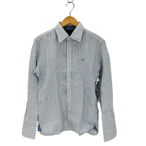 トミーヒルフィガー TOMMY HILFIGER リネンボタンダウンシャツ メンズ import:M